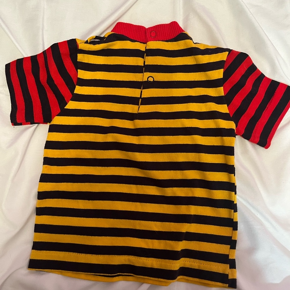 Cat & Jack Blue Pants with Yellow Vehicle Print - Picture 3 of 3